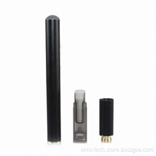E-cigarette Starter Kit w/ Clear Cartridge, 200mAh Battery Capacity, Small E-cigarette 9.2mm Battery